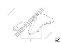 Handbremsgriff/Abdeckung Leder für MINI Cooper S 2000
