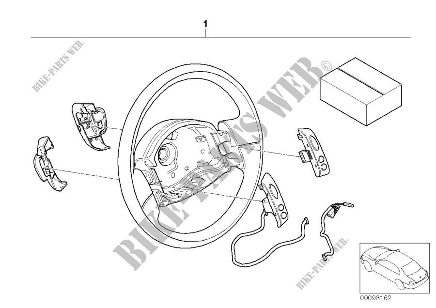 Nachrüstsatz Multifunktionslenkrad für MINI Cooper S 2000