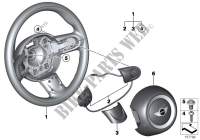 Sportlenkrad Airbag Multifunktion für MINI Cooper ALL4 2012