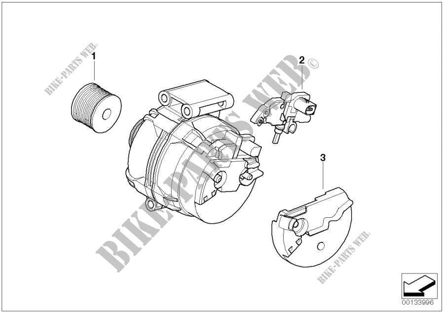 Generator Einzelteile 100/110A für MINI Cooper 2000