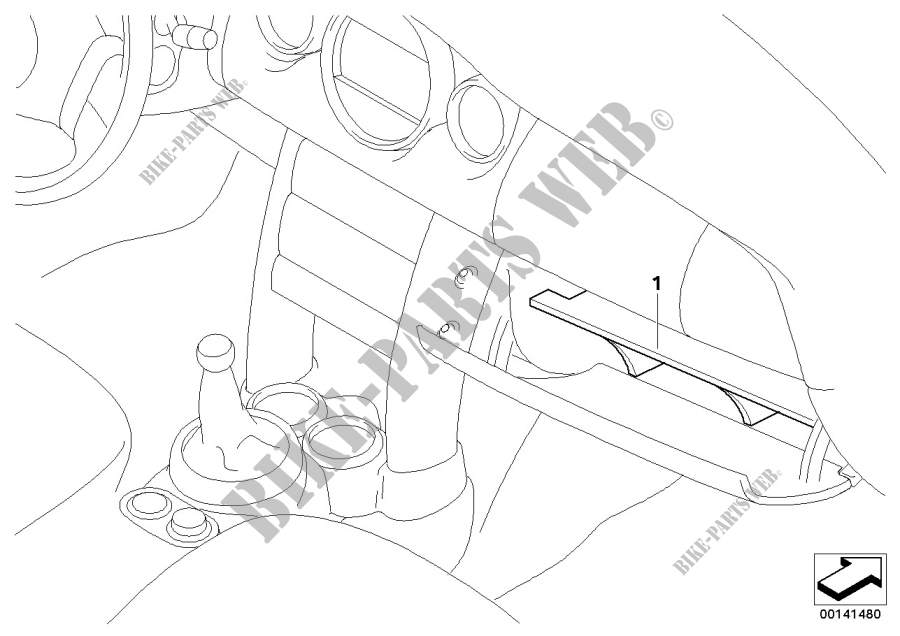 Handschuhfach, Unterteiler für MINI Cooper D 2.0 2011