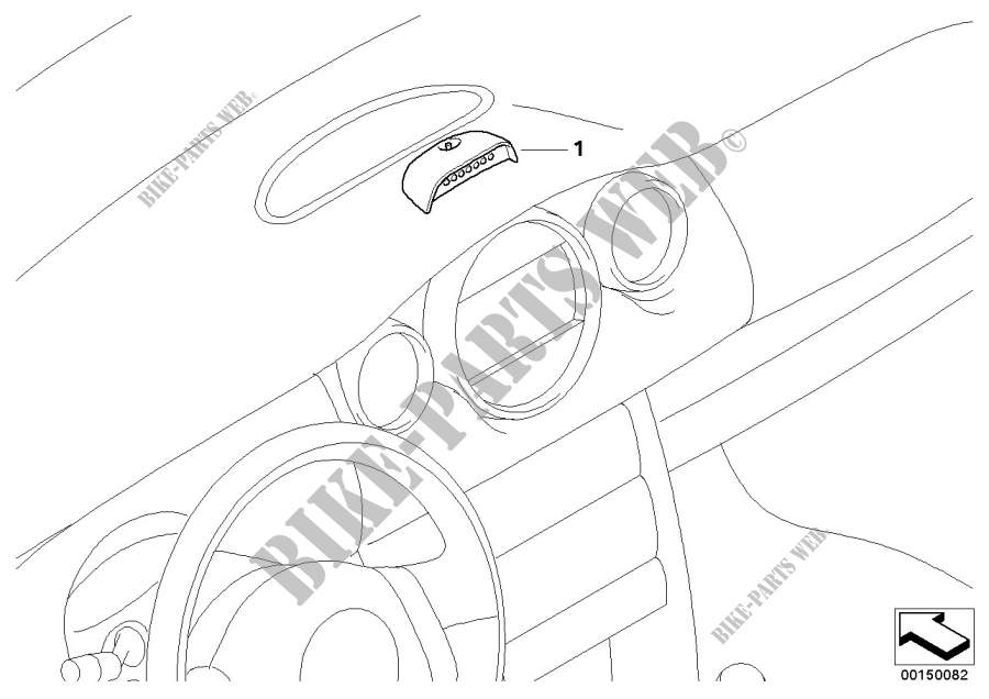 Nachrüstsatz Gear Shift Indicator für MINI Cooper 2002