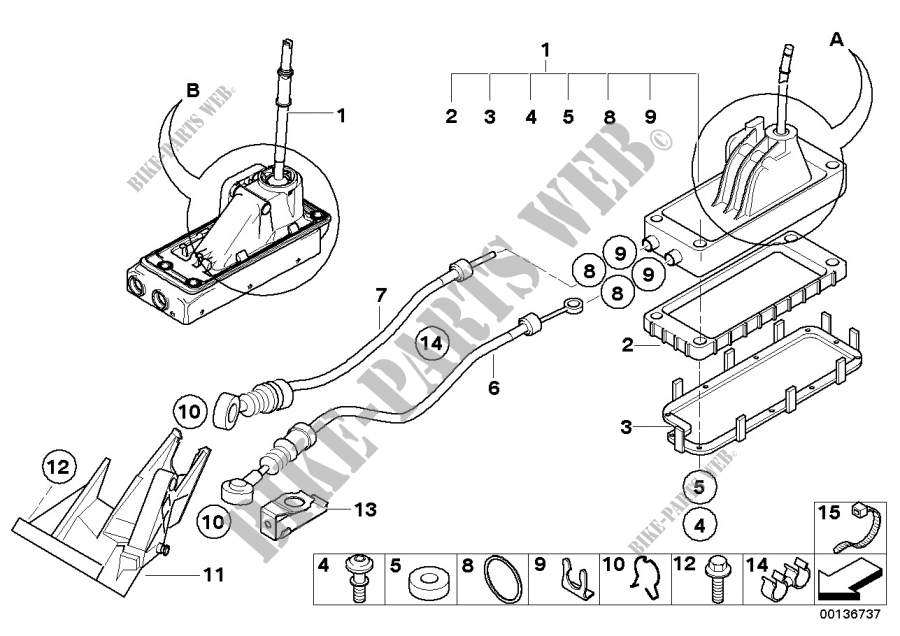 Schaltung mechanisches Getriebe für MINI Cooper 2000