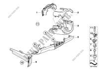 Anbauteile Instrumententafel unten für MINI Cooper S 2009