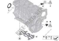 Zylinder Kurbelgehäuse/Anbauteile für MINI Cooper 2012