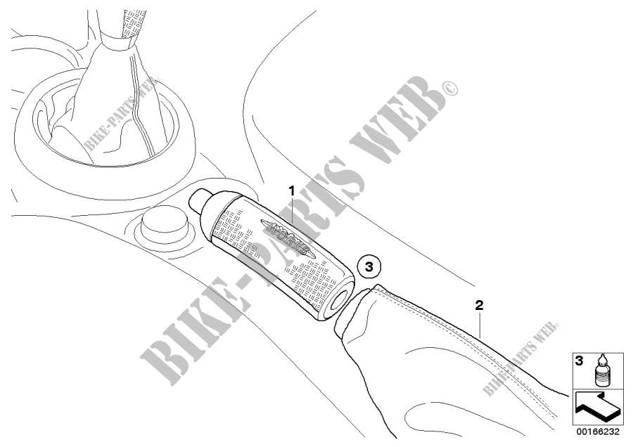 Handbremsgriff für MINI Cooper D 2.0 2011