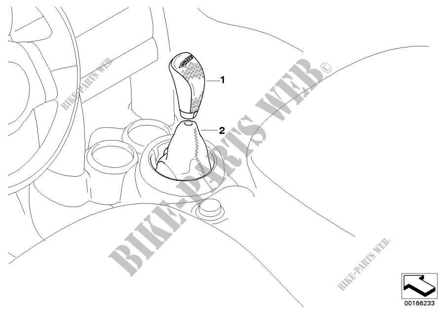 Schaltknopf für MINI Cooper D 2.0 2011