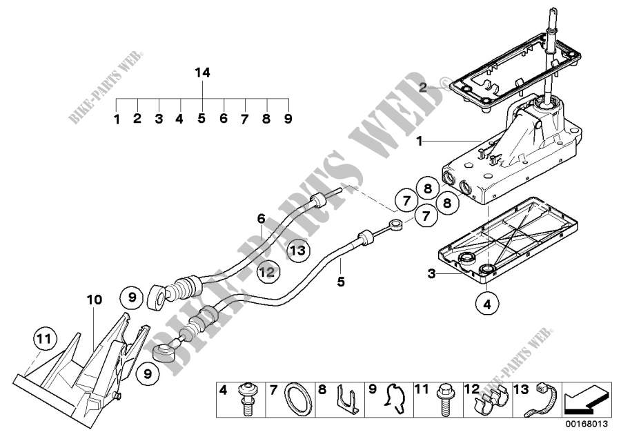 Schaltung mechanisches Getriebe für MINI Cooper 2000
