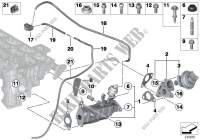 Abgasschadstoff Reduzierung Kühlung für MINI Cooper D ALL4 1.6 2010