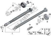 Gelenkwelle Einzelteile für MINI Cooper SD ALL4 2012