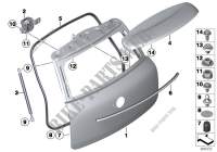 Heckklappe/Einzelteile für MINI Cooper S 2010