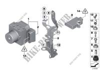 Hydroaggregat DSC/Steuergerät/Halterung für MINI Cooper ALL4 2013