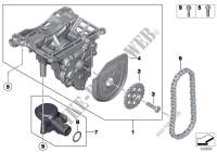 Ölversorgung/Ölpumpe mit Antrieb für MINI Cooper D ALL4 1.6 2012