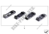 Snap In Adapter SAMSUNG Geräte für MINI Cooper ALL4 2012