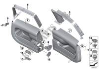 Verkleidung Hecktüren für MINI Cooper S 2009