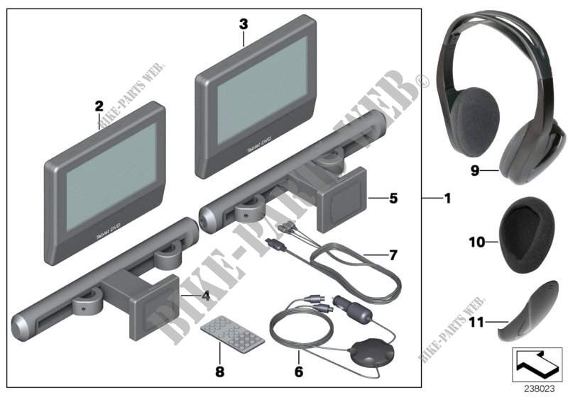 DVD System Tablet für MINI Cooper S 2000