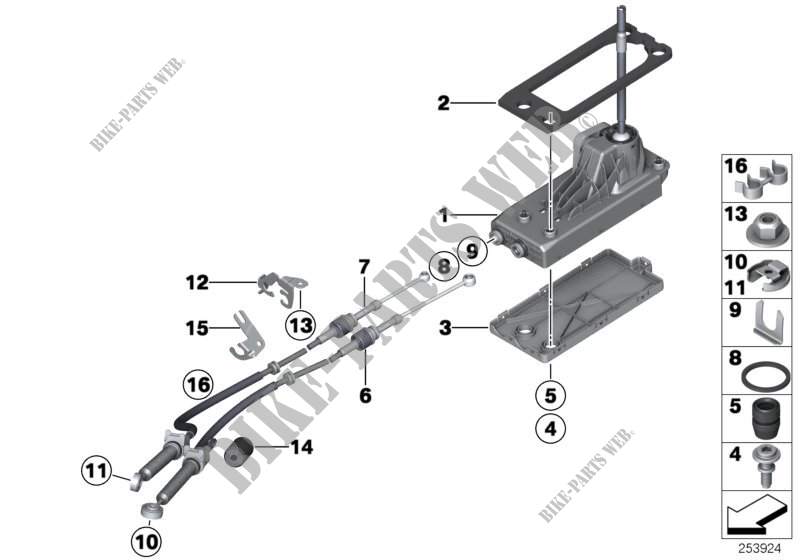 Schaltung mechanisches Getriebe für MINI Cooper ALL4 2012