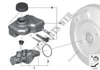 Hauptbremszylinder/Ausgleichbehälter für MINI Cooper S 2013