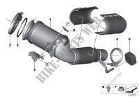 Katalysator motornah für MINI Cooper ALL4 2015
