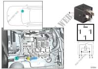 Relais Frontscheibenheizung K18 für MINI Cooper 2014