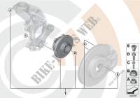 Reparatursatz Radlager vorn für MINI Cooper SD 2010