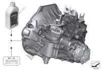 Schaltgetriebe GS6 53DG für MINI Cooper D ALL4 1.6 2010