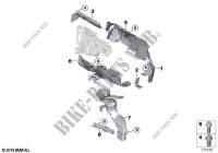 Turbolader Hitzeschutz für MINI Cooper SE ALL4 2016