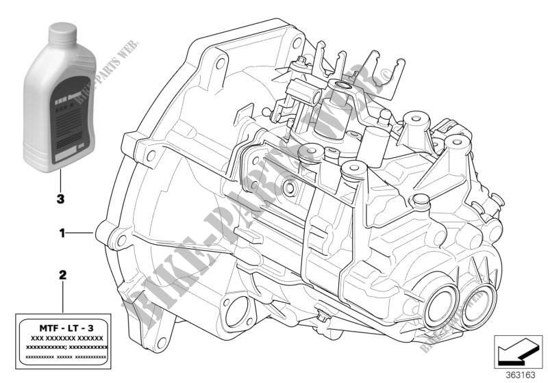Schaltgetriebe GS5 52BG für MINI Cooper 2002