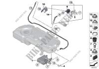 Aktivkohlefilter/Anbauteile für MINI Cooper ALL4 2012