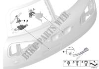 Heckklappe Schliesssystem für MINI Cooper S 2014