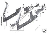 Seitengerippe Einzelteile für MINI Cooper S 2014
