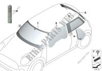 Verglasung für MINI Cooper S 2013