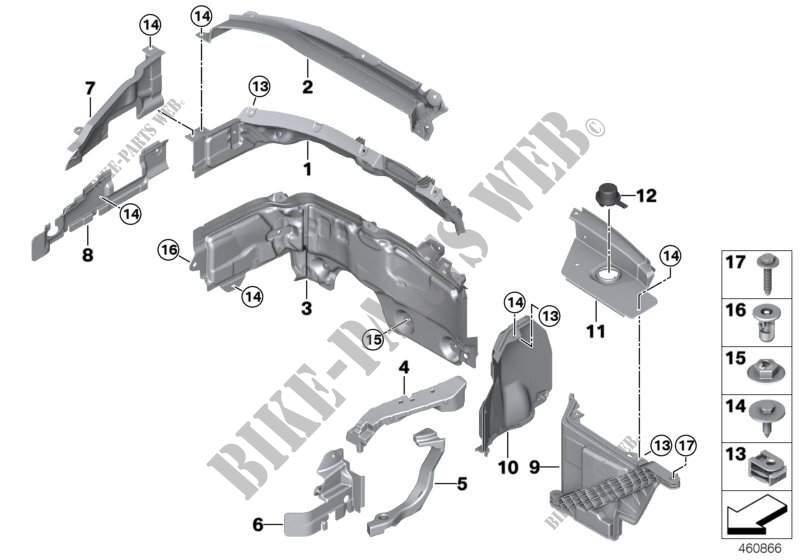 Anbauteile Motorraum für MINI Cooper 2014