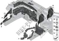 Anbauteile Motorraum für MINI Cooper D 2013