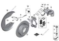 Hinterradbremse für MINI Cooper S 2013