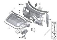 Schallisolierung vorn für MINI Cooper S 2010
