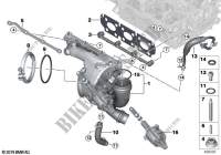 Turbolader mit Schmierung für MINI Cooper 2014