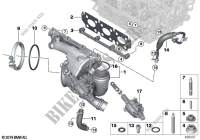 Turbolader mit Schmierung für MINI Cooper 2014