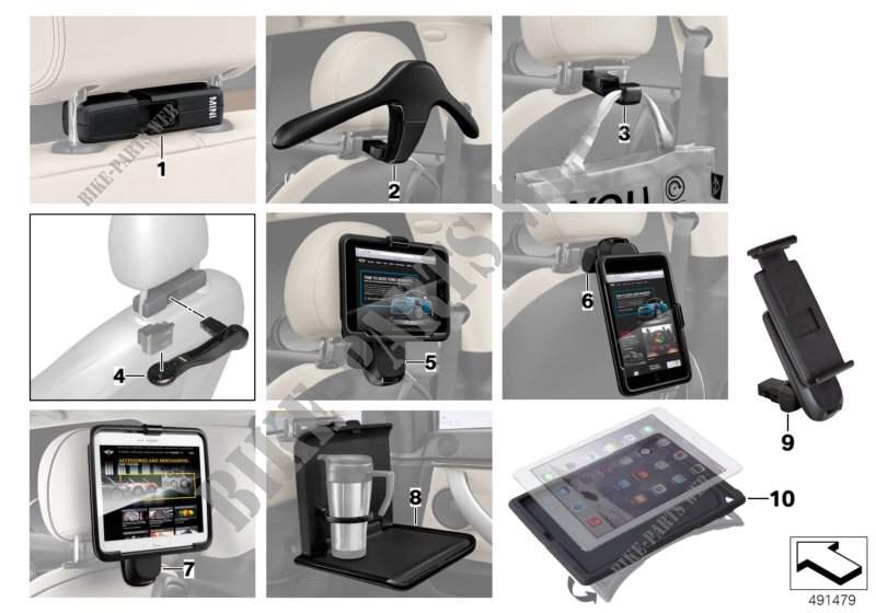 Travel & Comfort System für MINI Cooper D 1.6 2009
