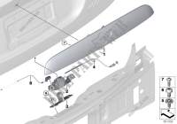 Heckklappe Schliesssystem für MINI Cooper S 2013