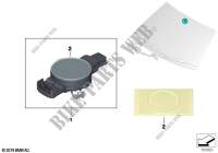 Sensor Regen/Licht/Solar/Beschlag für MINI Cooper 2014
