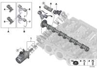 Ventilsteuerung Exzenterwelle,Stellmotor für MINI Cooper S 2013